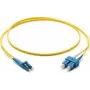 Corning F047202G2Z20005M LC/SC OS2 9/125 LWL-Patchkabel, 5 m, Gelb