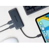Transcend HUB5C USB 3.2 Gen 2 (3.1 Gen 2) Type-C Schwarz