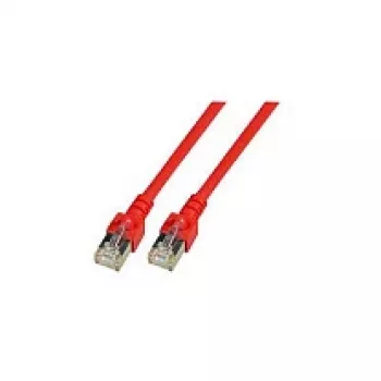 EFB-Elektronik RJ45 Patchkabel Cat.5e SF/UTP PVC CCA Rot 2m…