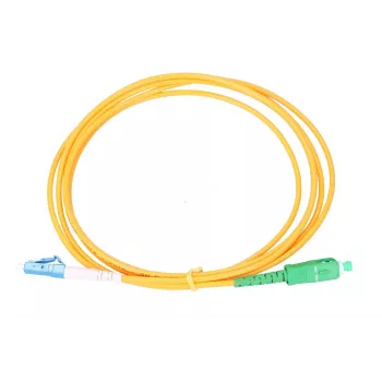Glasfaser-Patchkabel Extralink LC/UPC – SC/APC, Singlemode G.652D, Simplex, 3 mm Mantel, 2 m