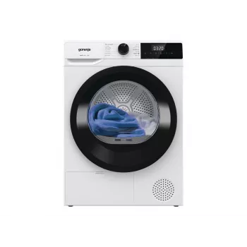 Gorenje Wäschetrockner | D2HNE7E | Energieeffizienzklasse E | Frontlader | 7 kg | Wärmepumpe | LED | Tiefe 51 cm | Weiß