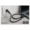 Good Connections Ethernet-Kabel USB-C RJ45, Anthrazit, 1,5 m