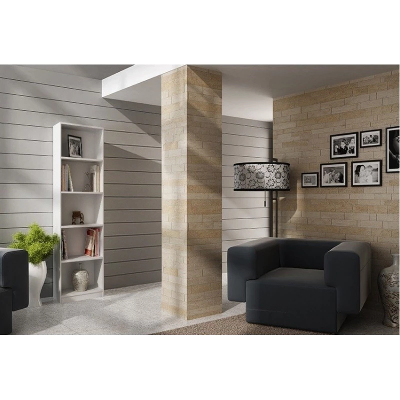 Topeshop R40 BIEL Büroregal, weiß