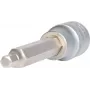 KS Tools 911.1326 Bit-Stecknuss 1/2 Zoll, Innensechskant, lang, 6 mm