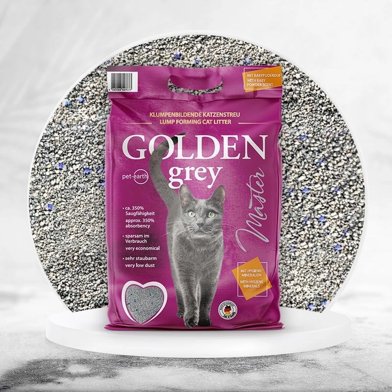 GOLDEN Grau Master - Bentonitstreu - 14 kg