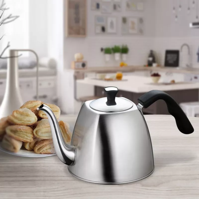 Maestro MR-1333-Tea Teekanne für Tee und Kräuter, 1,1 L, Edelstahl