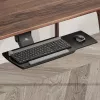 Maclean Untertisch-Tastaturhalterung, verstellbar, max. 5 kg, schwarz, MC-156 B