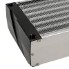 Radiatorblock Aqua-Computer 33706 — Aluminium/Kupfer/Edelstahl, 320×140×73 mm, grau/silber
