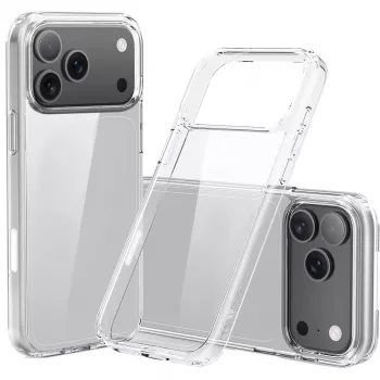 Nevox StyleShell SHOCKFlex Hülle für iPhone 17 Pro, Transparent