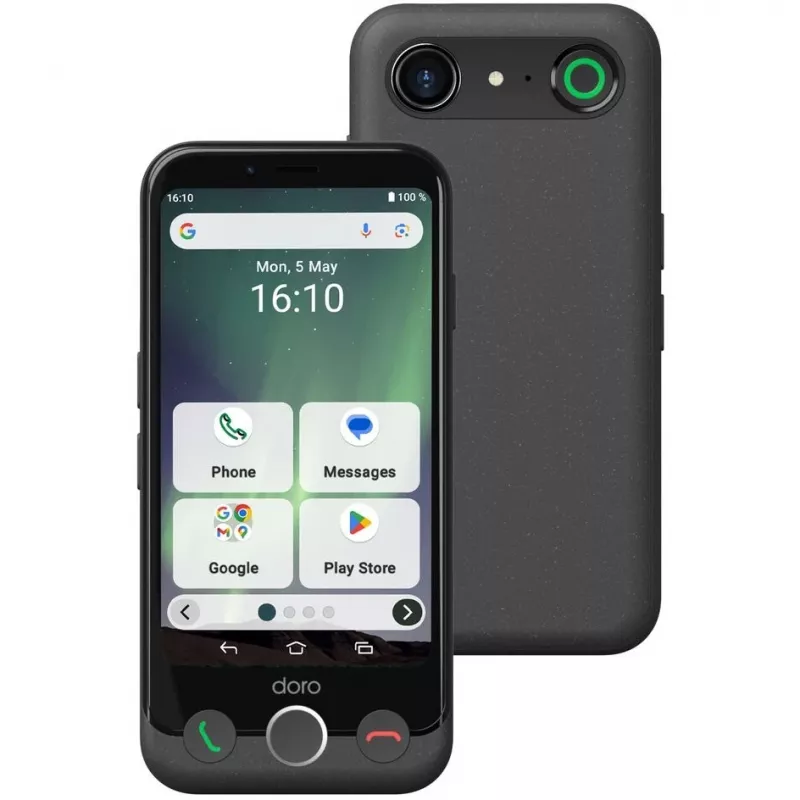 Smartphone Doro Aurora A10 4.5 Zoll 4GB 64GB Schwarz