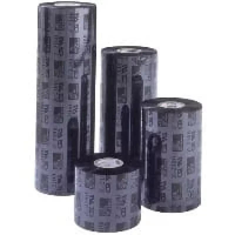 Zebra 2300 Wachs-Thermotransferband, 84 mm x 74 m, schwarz (12 Stk.)