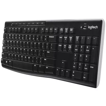 Logitech Wireless Tastatur K270 – Tastatur – kabellos