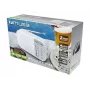 Tragbares Radio Muse M-025 RW — analoges UKW/MW, weiß, batteriebetrieben, externe Antenne