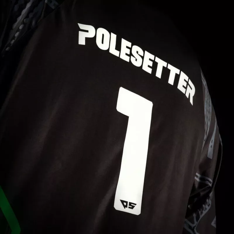 Polesetter ONE Simracing-Trikot Grün - S