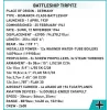 COBI 4839 Historical Collection Schlachtschiff Tirpitz Klemmbausteinset, 2810 Elemente, 1:300