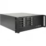 Rackmount-Gehäuse INTER-TECH IPC 4U-4508 Schwarz — 4U Server-/PC-Chassis, Rackmount