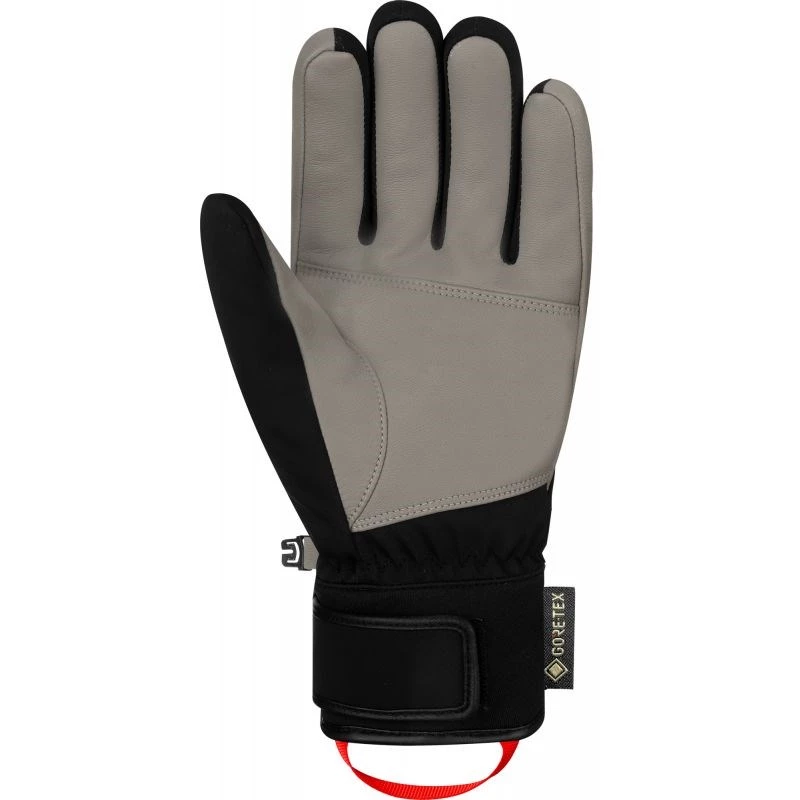 REUSCH JUPITER GORE-TEX HANDSCHUHE GRÖSSE 8,5 ROT UND GRAU