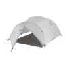 MSR Mutha Hubba NX Zelt für 3 Personen, Grau, Rot