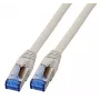 EFB-Elektronik RJ45 Patchkabel Cat.6A S/FTP TPECat.7 Rohkabel superflex Grau 1m Hersteller: EFB Elektronik (K5525FGR.1)