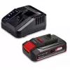 Einhell TE-CD 18/2 Li-i +22 Akku-Schlagbohrschrauber 18 V, 1250 U/min, inkl. 2,5-Ah-Akku, Ladegerät und Koffer, rot/schwarz