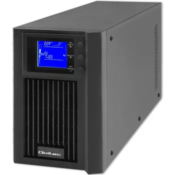Unterbrechungsfreie Stromversorgung QOLTEC 53981 On line 2kVA, 2000 VA Kapazität