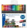 Staedtler 3187 TB36 Doppelspitzen-Filzstift-Set, 36-teilig, sortiert