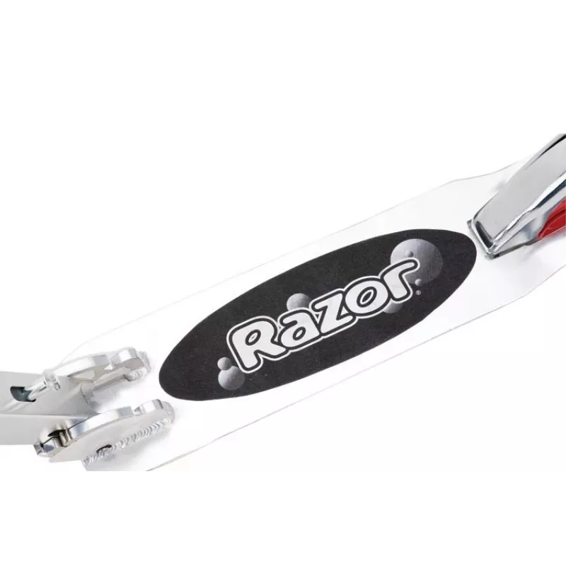 Tretroller Razor A5 Lux — Aluminium, 20 cm Polyurethan-Räder, klappbar, höhenverstellbar, max. Belastung 100 kg, schwarz