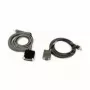 Datalogic CAB-433 RS-232 PWR Kabel, DB-9 Buchse, gerade, 1,8 m, Grau