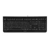 Tastatur CHERRY KC 1000 Universal USB Tschechisch Schwarz