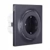 Steckdose Typ F Fibaro FGWSONF-011-8, 1 Steckdose, 110–230 V, 50/60 Hz, schwarz