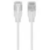 Netzwerk-Patchkabel UBIQUITI UACC-CABLE-PATCH-EL-C6A-1M-W — Cat6a, 1 m, RJ-45, transluzent weiß