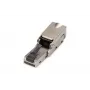 Digitus CAT 6A Feldkonfektionsstecker, biegsam, STP, mit Staubschutzkappe, DN-93636
