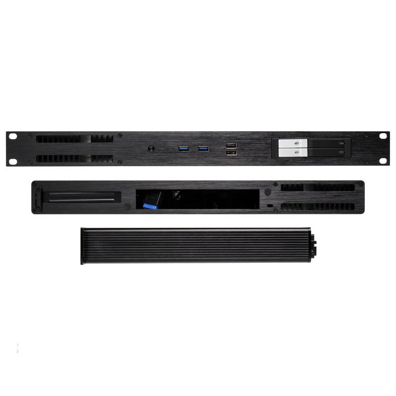 Servergehäuse Akasa Galileo TU1 Rack Schwarz