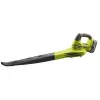 Ryobi RBL1820S40F ONE+ Akku-Laubgebläse 18 V, mit 4,0-Ah-Akku und Ladegerät, Schwarz, Grün