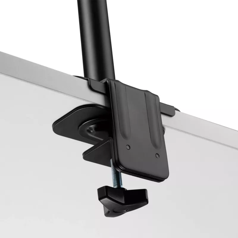Maclean MC-929 Tischplattenverstärkungsplatte für Monitor-Tischhalterungen, Schwarz