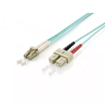 Equip LC/SC LWL-Patchkabel, OM3, 2.0m, 2 m, OM3, LC, SC