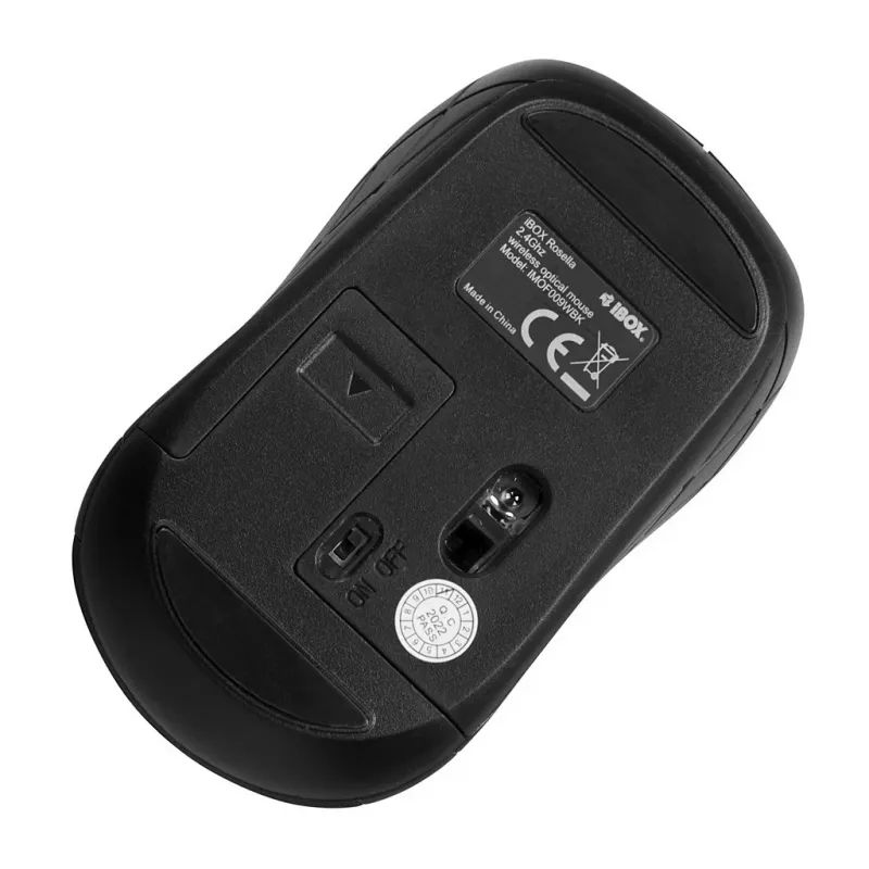 iBOX Rosella i009W IMOF009WBL kabellose optische Maus, 3 Tasten, 800–1600 DPI, blau