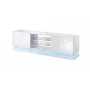 Cama TV-Schrank QIU 200 MDF weiß glänzend/weiß glänzend