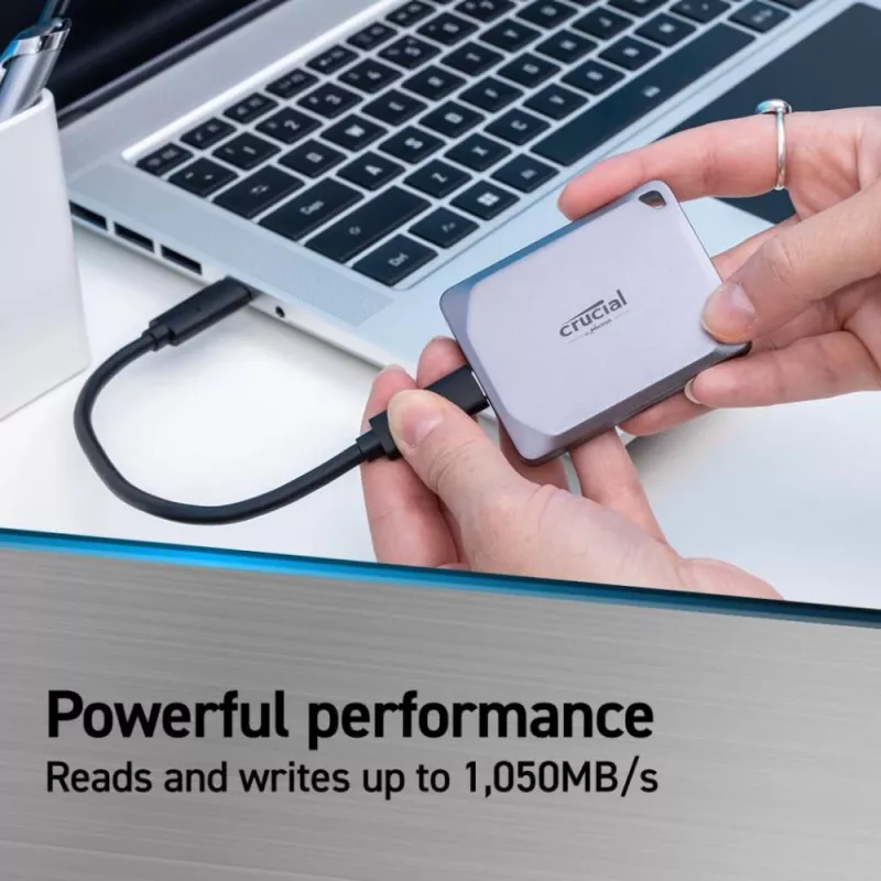 Crucial X9 Pro 4TB Externe USB 3.2 Gen2 Typ-C Portable SSD