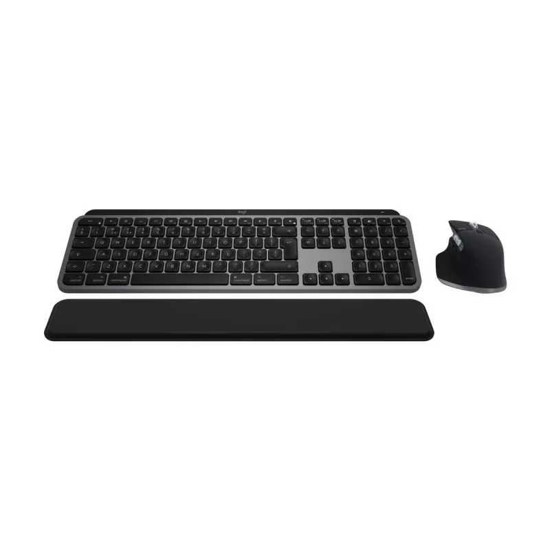Logitech Master Series MX Keys S Combo für Mac – hintergrundbeleuchtet – kabellos (920-012845)