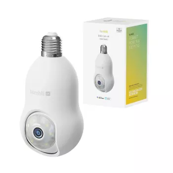 Avanca International BV Bulb Cam 4K Outdoor-IP-Kamera HBBU-0209, weiß