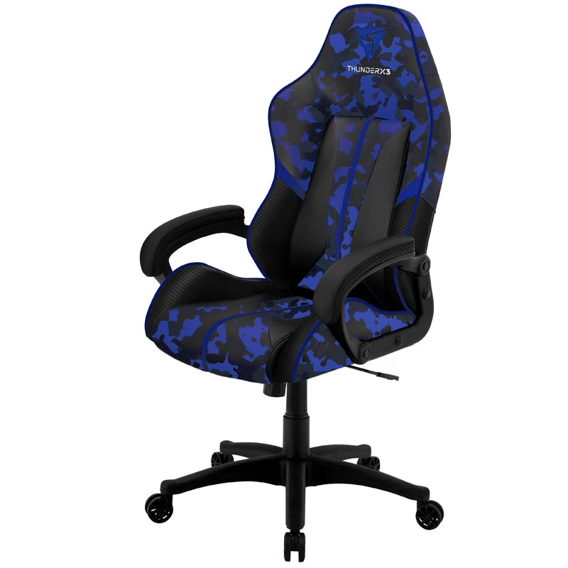 Gaming-Stuhl thunder x3 BC1 Camo Blue mit höhenverstellbarer und neigbarer Sitzfläche