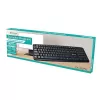 VAKOSS TK-103PK USB-Tastatur, QWERTY, schwarz