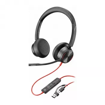 HP Poly Blackwire 8225-M USB-C Stereo-Headset, ANC, Teams-zertifiziert (Bulk) (C92SCA6)