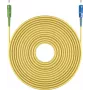 Goobay 59664 Glasfaserkabel 20 m SC/APC SC/UPC FTTH OS2 Gelb (59664)
