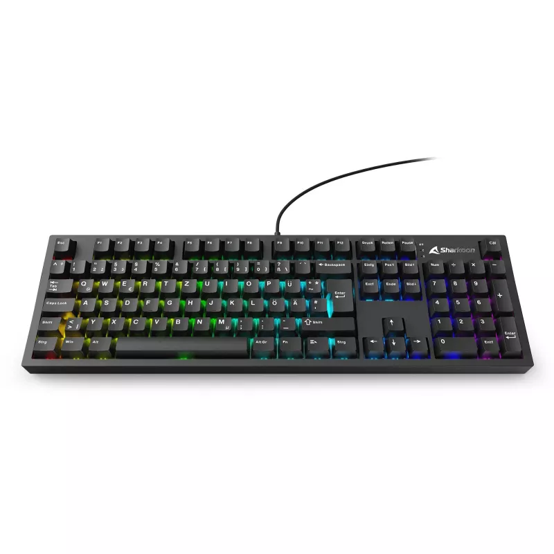 Sharkoon OfficePal KB70W mechanische Tastatur, Linear Silent, DE-Layout