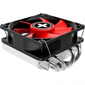 Xilence XC041 Computer-Kühlsystem Prozessor-Kühler 9,2 cm Schwarz, Rot