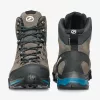 Scarpa ZG Trek GTX Wanderschuhe, Titanium/Lake Blue, Größe 45,5