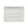 Wandmontiertes 19-Zoll-Rack-Gehäuse DIGITUS Dynamic‑N DN-37100, 7U, 600x450 mm (BxT), IP20, hellgrau, unmontiert