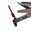 Multitool AZYMUT Giewon FS Fire Starter Multitool mit 19 Werkzeugen, Feuerstein, Pfeife, Gürteltasche (H2038A)